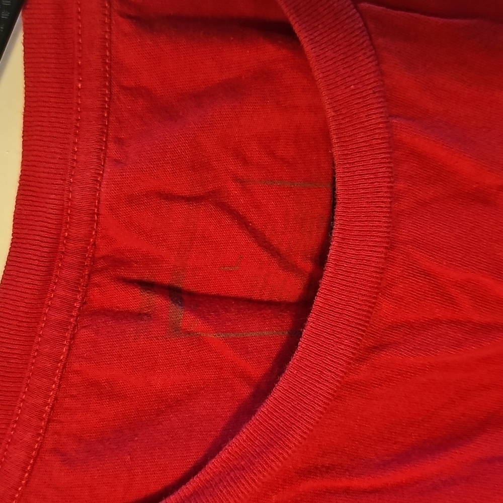Unbranded Red Graphic T-Shirt, Men's, Size L - Picture 2 of 2